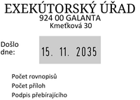 Vzorový otisk