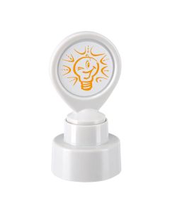 COLOP Motivational Stamp - orange light bulb